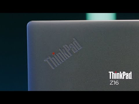 Lenovo ThinkPad Z16 Sizzle Video