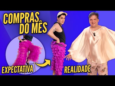 Nossas COMPRAS do Mês | Roupas da Shein, Luvas do Aliexpress, etc