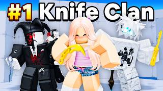 I Joined the #1 KNIFE CLAN in Roblox Rivals!