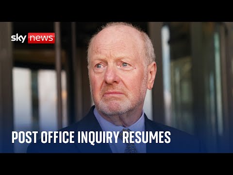 Post Office scandal: Alan Bates gives evidence at Post Office Inquiry