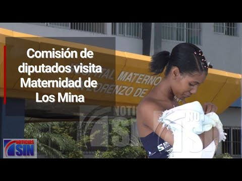 Comisión de diputados visita Maternidad de los Mina tras revelaciones de muertes neonatales