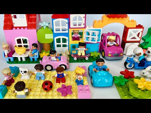 Місто за 5 хв! Як збудувати місто з машинками Lego Duplo. How to build a Lego Duplo town with cars?