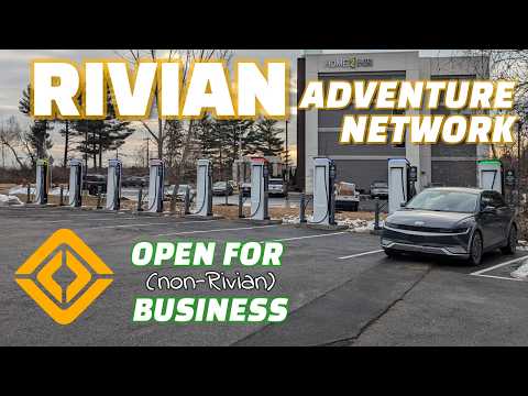 Rivian Adventure Network OPEN: First Charge in Our Non-Rivian EV