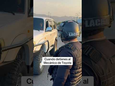 Mecánico de Toyota 🤣😎🤪 #comediantevenezolano #humor #comedia #policia #funny