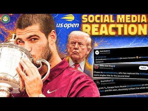 The World REACTS to Alcaraz US Open Win 🏆 | GTL Tennis News