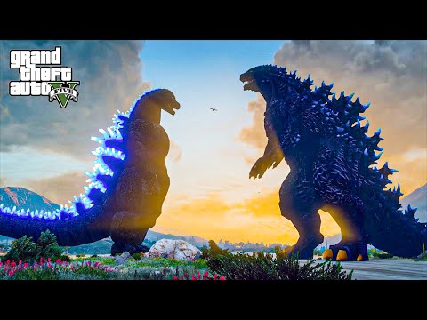 Heisei Godzilla vs Godzilla Bounds of Blood | Epic GTA 5 Mods Battle