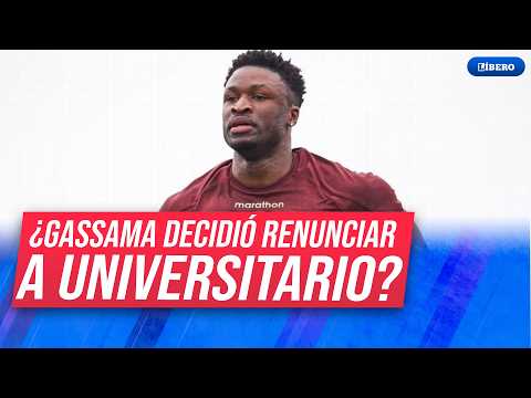 ¿Sekou Gassama decidió renunciar a Universitario? Entorno del jugador se pronuncia | Líbero