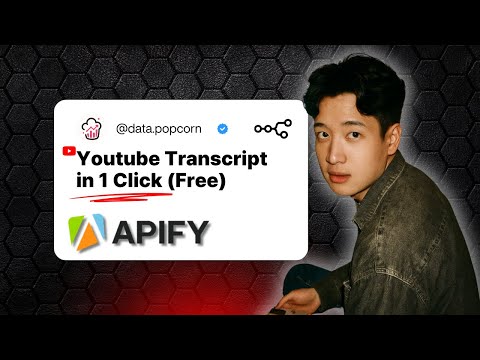 유튜브 자막 자동 수집 시스템 만들기 (Apify + n8n 활용법)