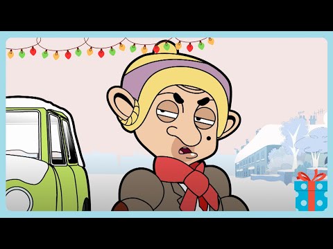 Atascado en la nieve | Mr Bean | Feliz Navidad | Wildbrain Niños