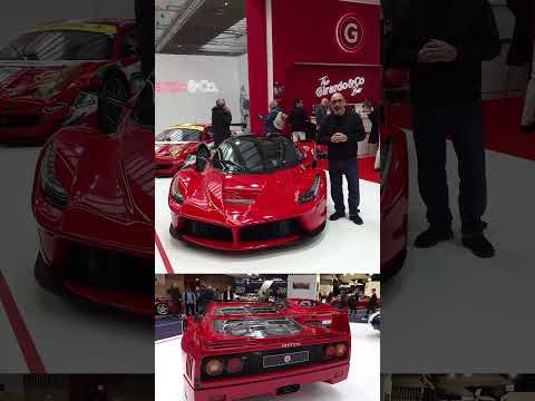 Ferrari en Retromobile París #cochesnet #coches #ferrari #retromobile #paris #shorts