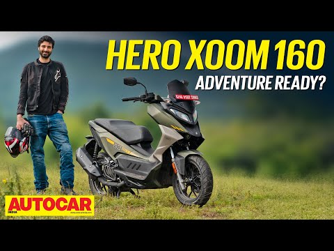 Hero Xoom 160 review - ADV-style maxi scooter to take on Aerox 155 | First Ride | Autocar India