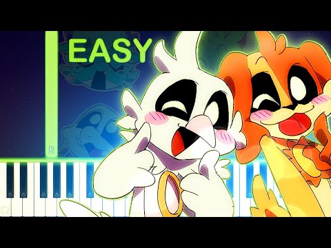 Dream Everyday! | DAYDREAM CRITTERS THEME SONG - EASY Piano Tutorial