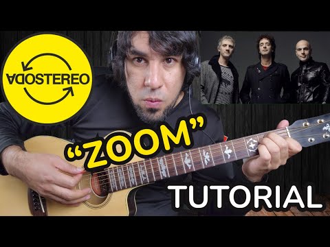 "Zoom" SODA STEREO Como se toca en Guitarra Tutorial Completito y Detallado