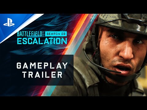 Battlefield 2042 - Season 3: Escalation Gameplay Trailer | PS5 & PS4 Games