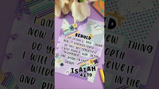 My new favorite way to faith plan| Faith/Bible Junk Journaling #biblejournaling #junkjournal