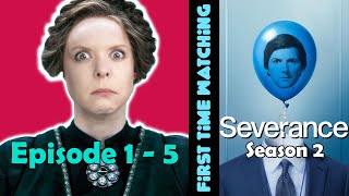 Severance Season 2 Episode 1-5 | Canadian First Time Watching | Reaction | Review | Commentary