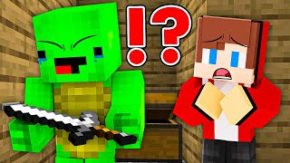 JJ And Mikey Are Not Friends in Minecraft ?! - Maizen Challenge !