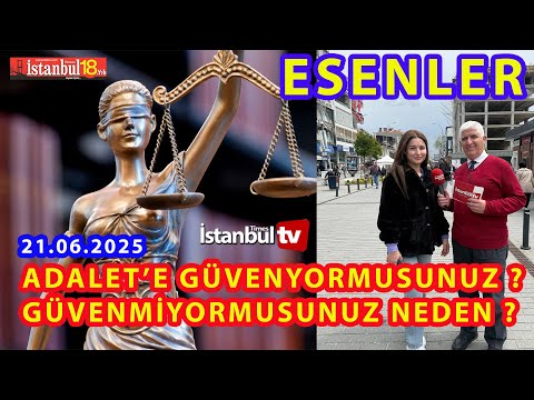(SAYAÇLI) AK PARTİNİN KALKESİ ESENLER'DE SEÇMEN'E TÜRKİYE' DE  ADALET VAR MI YOKMU DİYE SORDUK ?