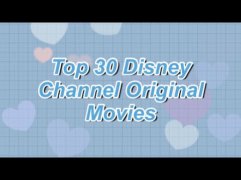 top 30 disney channel original movies | pickled popstar