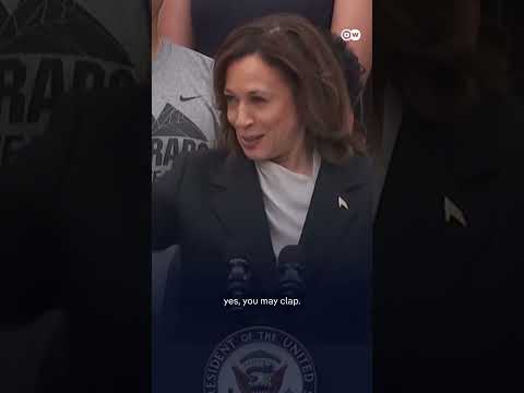 Harris praises Biden's 'unmatched' legacy | DW News