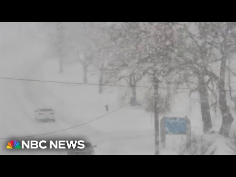YouTube video thumbnail: Powerful Storm System Slams Midwest as East Coast Braces for Impact