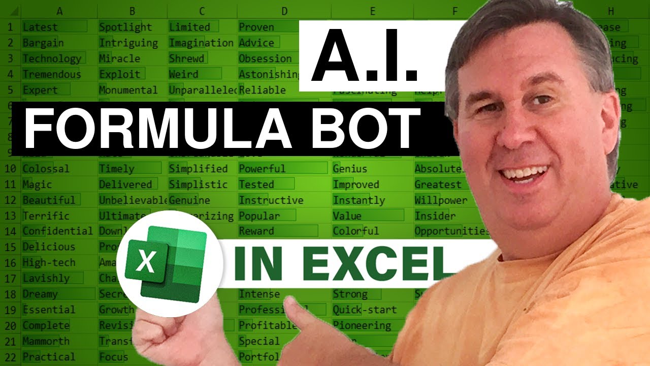 Generate Excel Formulas Using Artificial Intelligence