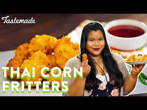 Thai Corn Fritters | Good Times With Jen