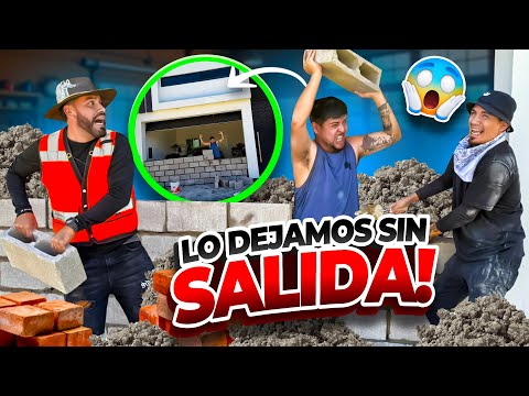 LE CONSTRUIMOS UNA BARDA DE BLOCKS Y LE SELLAMOS SU CASA