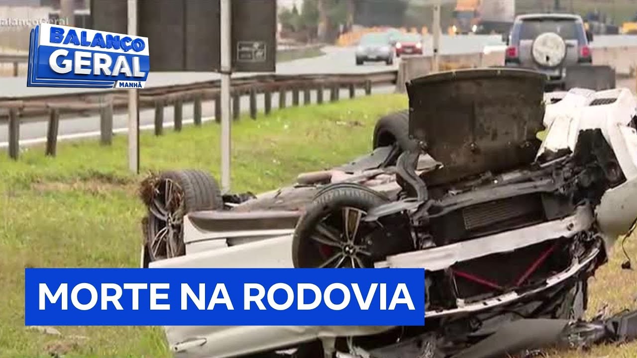 Motorista de 23 anos morre em capotamento na rodovia Ayrton Senna em Itaquaquecetuba SP