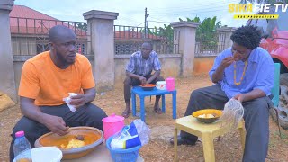 😂😂TODAY IS A BAD DAY FOR ACABENEZER AFTER  ENCOUNTER WITH KOMFOO OPOKU AT FUFUO JOINT😂