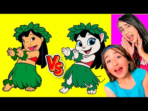 REVELANDO COMO CRIAR a LILO no MY TALKING ANGELA! Lilo e Stitch! Filha Também Joga
