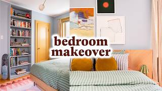 Tiny Rental Bedroom Makeover