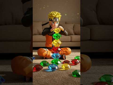 Naruto membuat Pikachu dari berlian!?