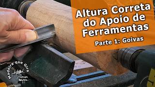 Qual a Altura Correta do Apoio de Ferramentas?