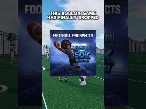 GAME NAME: Football Prospects | Thank Me Later🙏🏾🔥 #roblox #footballprospects #newgame #nakhei #fy