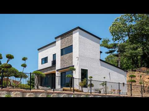 아산 34평 신축 단독주택 │ 전원주택을 꿈꾼다면 꼭 봐야 할 현실적인 목조주택 투어 Modern Wooden House Tour in Korea (115㎡)