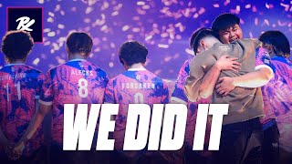 How We Won Our First Trophy