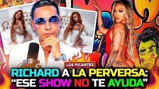 Richard Hernández a La Perversa: “Ese Show Tan Sexual No Te Ayudará Después” | Vive El Espectáculo