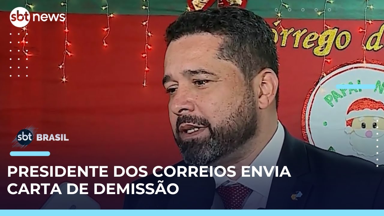 Presidente dos Correios espera reunião com Lula para oficializar saída | #SBTBrasil