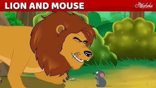 Lion and The Mouse 🦁🐁 Bedtime Stories for Kids in English