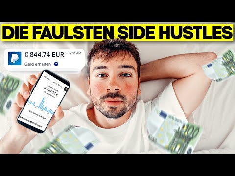 Ich teste die faulsten Side Hustles, um online Geld zu verdienen