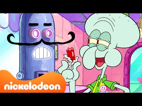 Squidward Becomes Manager of Weenie Hut Jr.'s 🌭 | SpongeBob | Nickelodeon UK