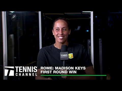 Madison Keys Breaks Down Madrid and Rome Differences | 2024 Rome Second Round