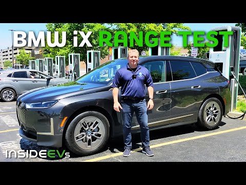 2022 BMW iX: InsideEVs 70 MPH Range Test