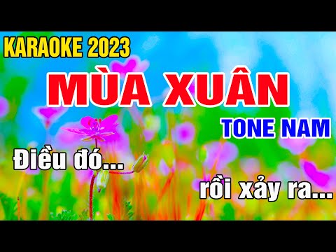 Mùa xuân Karaoke Tone Nam Nhạc Sống gia huy karaoke