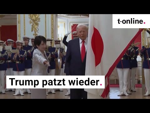 Trump in Japan: US-Präsident leistet sich nächsten Patzer
