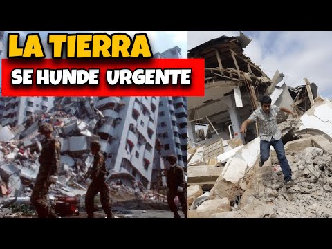 URGENTE LA TIERRA SE HUNDE MIRA COMO ESTAS CALLES Y CASAS SON TRAGADAS