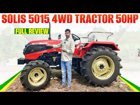 Solis 5015 4wd 50Hp Tractor || Price || Full Review || Specifications