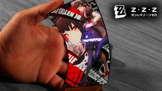 動くデジタルフィギュアカード　ゼンレスゾーンゼロ エレンVer