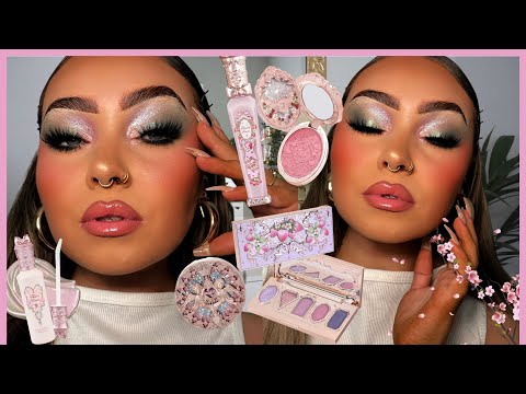 its giving….ACOTAR | SPRING COURT INSPIRED EYES 🌸💐 | Flower Knows Makeup Tutorial